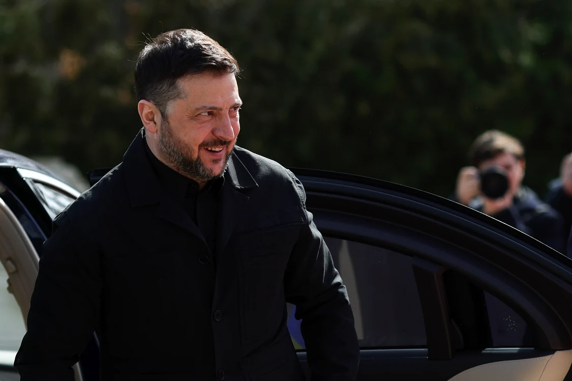 Volodimir Zelensky, la Cotroceni