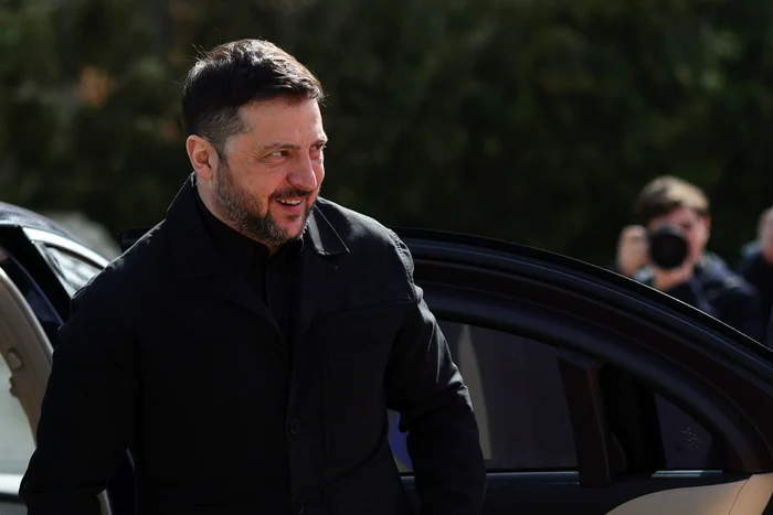 Volodimir Zelensky, la Cotroceni