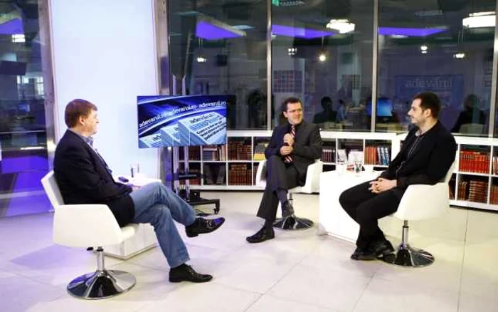 Dan Dungaciu la Adevarul Live FOTO Eduard Enea