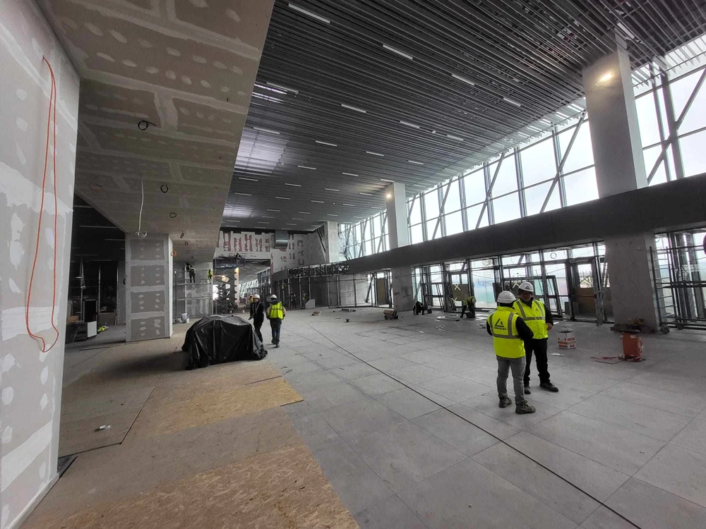 Noul terminal de pe Aeroportul Timișoara FOTO Ștefan Both