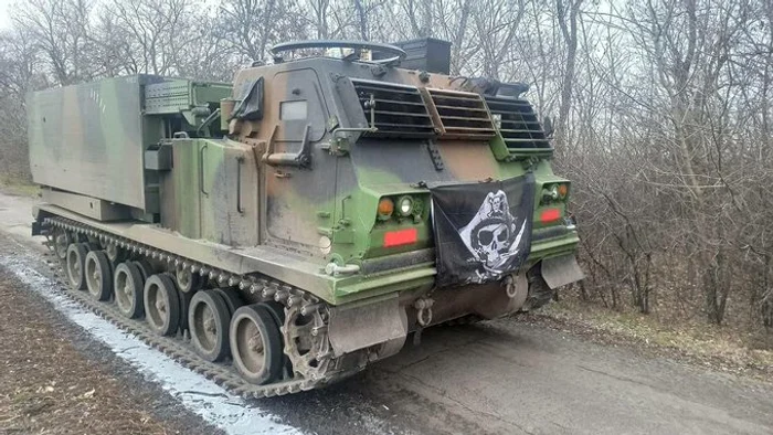 Primele MLRS franceze pe frontul ucrainean. Foto: Nexta TV via Twitter