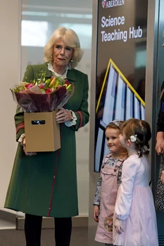 Camilla, la ieșirea de ieri din Scoția