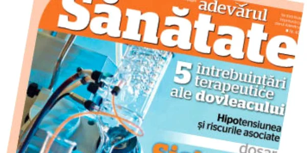 Citiţi sâmbătă în „Adevărul Sănătate“