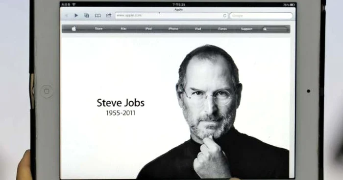 Steve Jobs. A lăsat în urmă o avere de 5,2 miliarde de euro. 