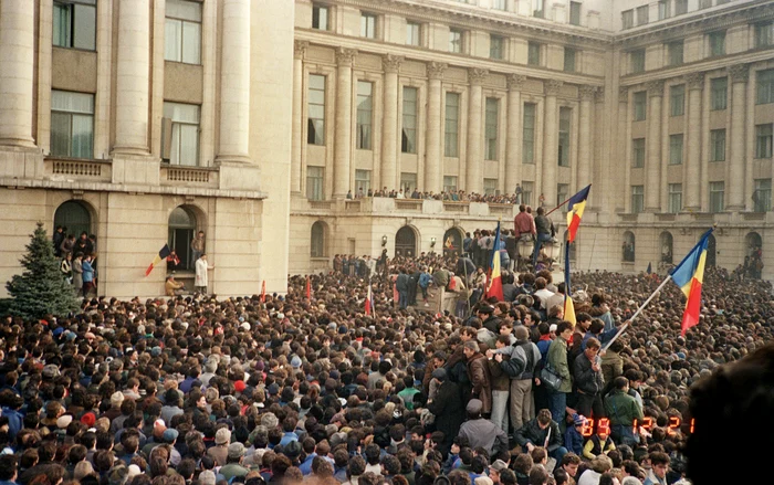 Căderea regimului comunism a început prin revoluție. FOTO: Getty Images