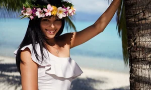 Corina Caragea in vacanta din Bora Bora, foto Instagram jpg