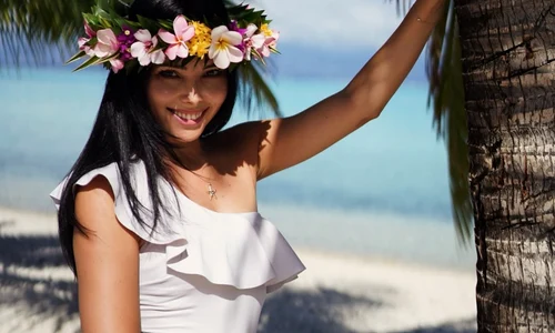 Corina Caragea in vacanta din Bora Bora, foto Instagram jpg