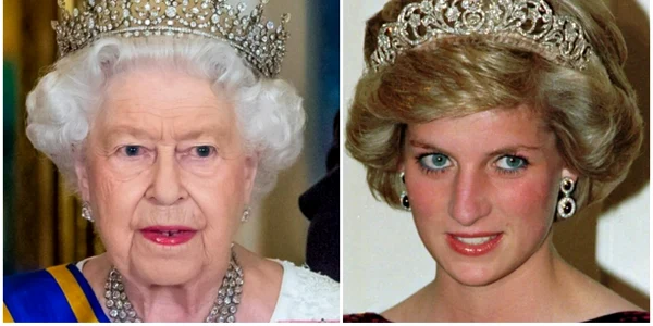 Regina Elisabeta a II-a Printesa Diana
