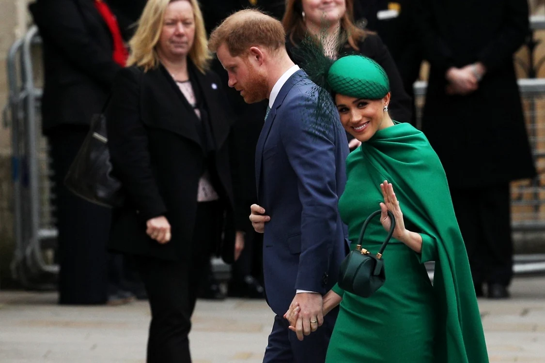 Meghan a zâmbit tot timpul, în timp ce soţul ei a fost ceva mai reţinut FOTO Guliver/Getty Images