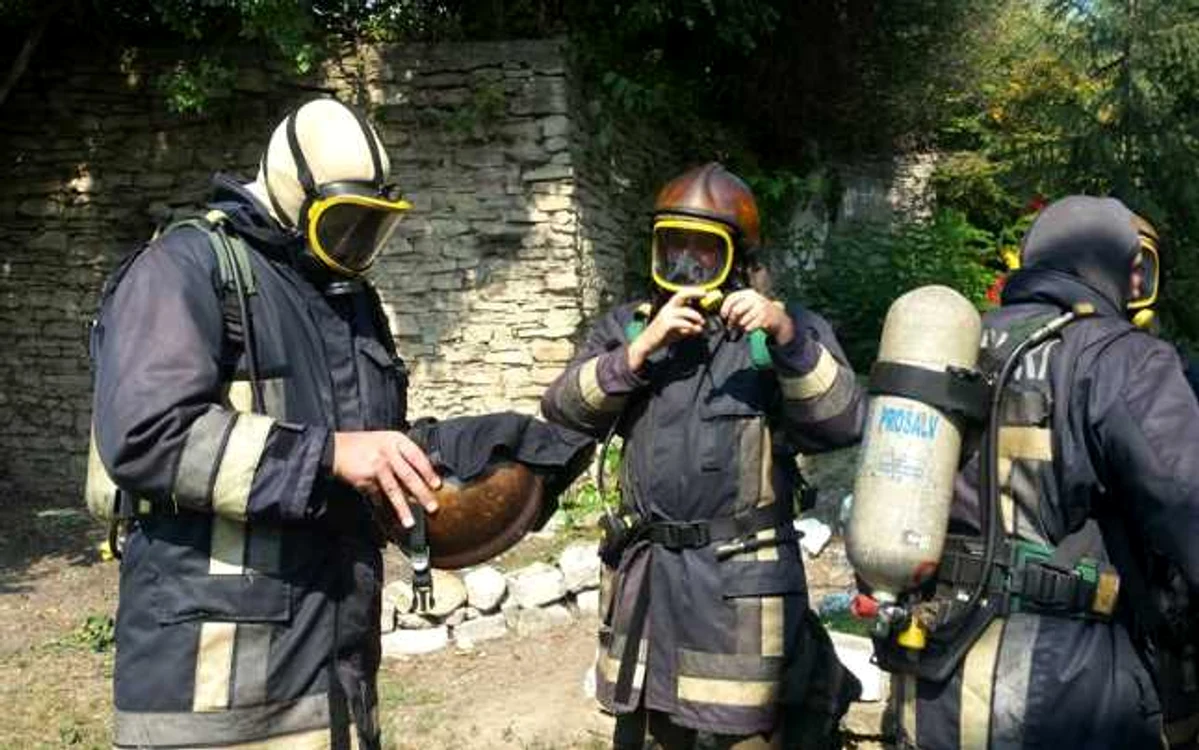 Un poligon destinat pregătirii pompierilor din România şi Ucraina va fi construit la Siret. FOTO ISU Suceava