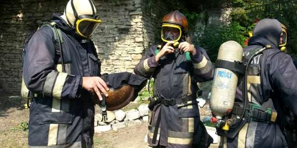 Baza de pregătire a pompierilor de la Siret. FOTO ISU Suceava