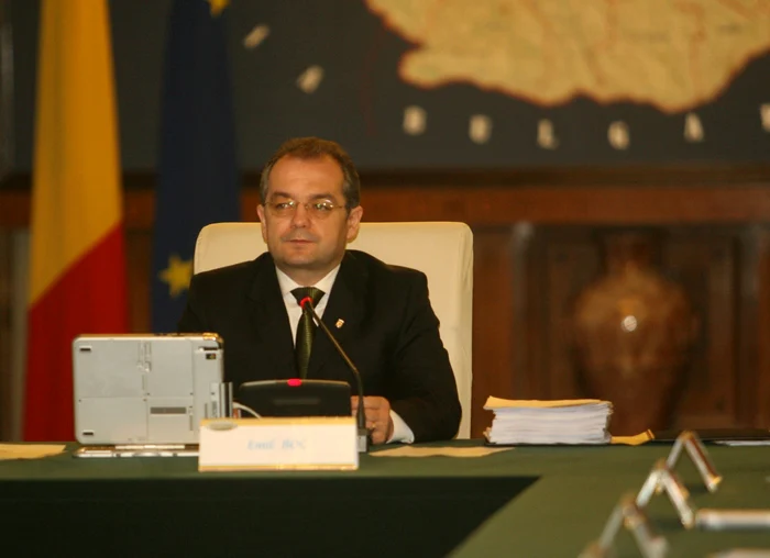 Fostul premier Emil Boc FOTO Arhiva Adevărul