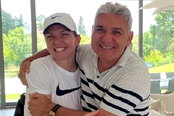 Simona Halep, Stere Halep / Foto: arhivă