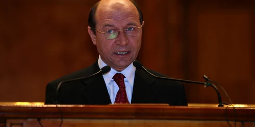 Traian Basescu Parlament FOTO Adevărul