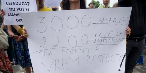Protest profesori Iași 7 iunie