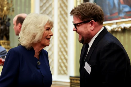 Regina Camilla a Marii Britanii, recepție la Palat, Profimedia