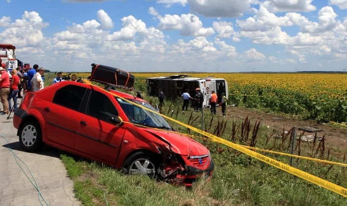 36 de persoane au fost rănite în accident