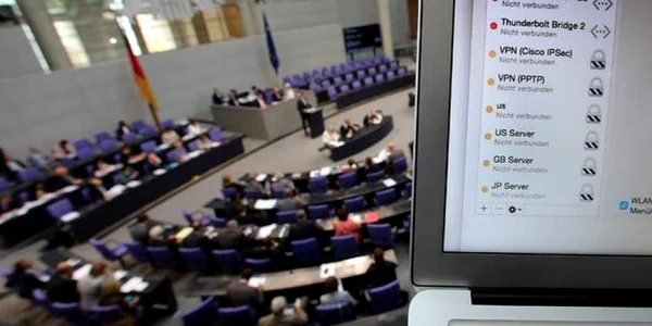 Atac cibernetic Bundestag FOTO DPA via dw.com