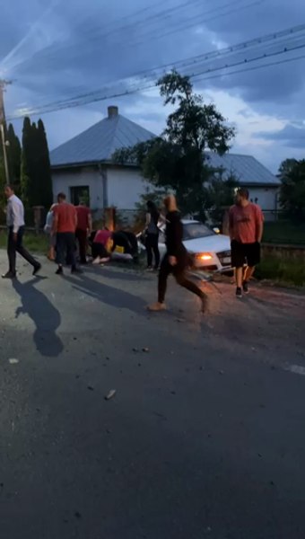Accident cu doi morți în urma unei șicanări în trafic, după ce un afacerist și-a luat fiica din casa amantului soției FOTO 