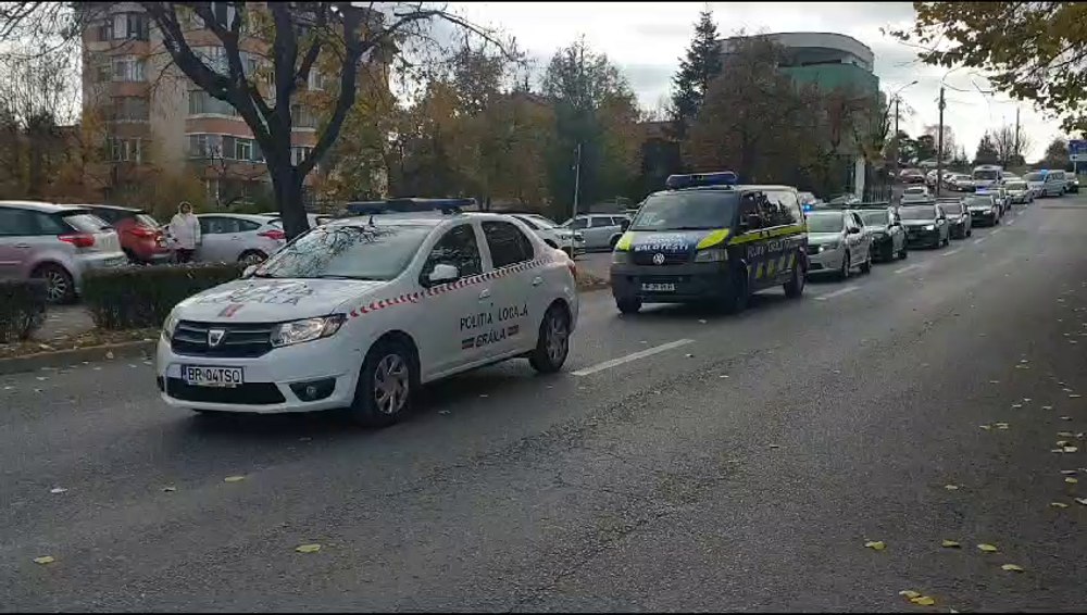 Polițistul omorât, condus cu sirene pe ultimul drum. Moartea sa va naște Legea Savaste VIDEO