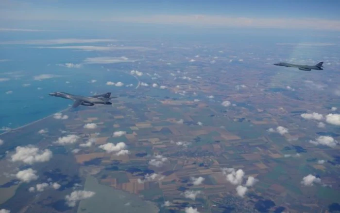 Antrenament comun între Forțele Aeriene Americane și Forțele Aeriene Române FOTO MAPN