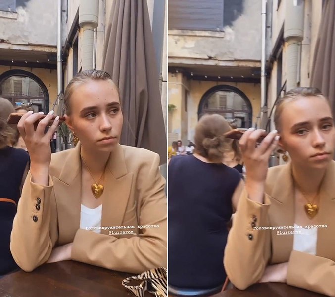 Presupusa fiică a lui Putin lucrează într-o galerie care expune artă antirăzboi, în Paris