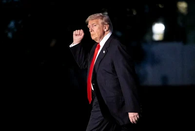 Donald Trump se întoarce la Casa Albă FOTO EPA EFE jpg