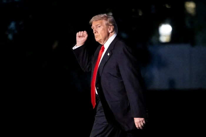 Donald Trump a revenit duminică la Casa Albă din Florida FOTO EPA-EFE