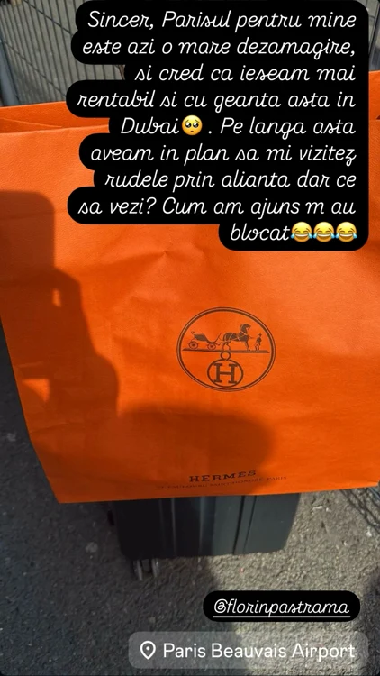 Briggite a povestit pe rețelele de socializare ce a pățit / foto: Instagram