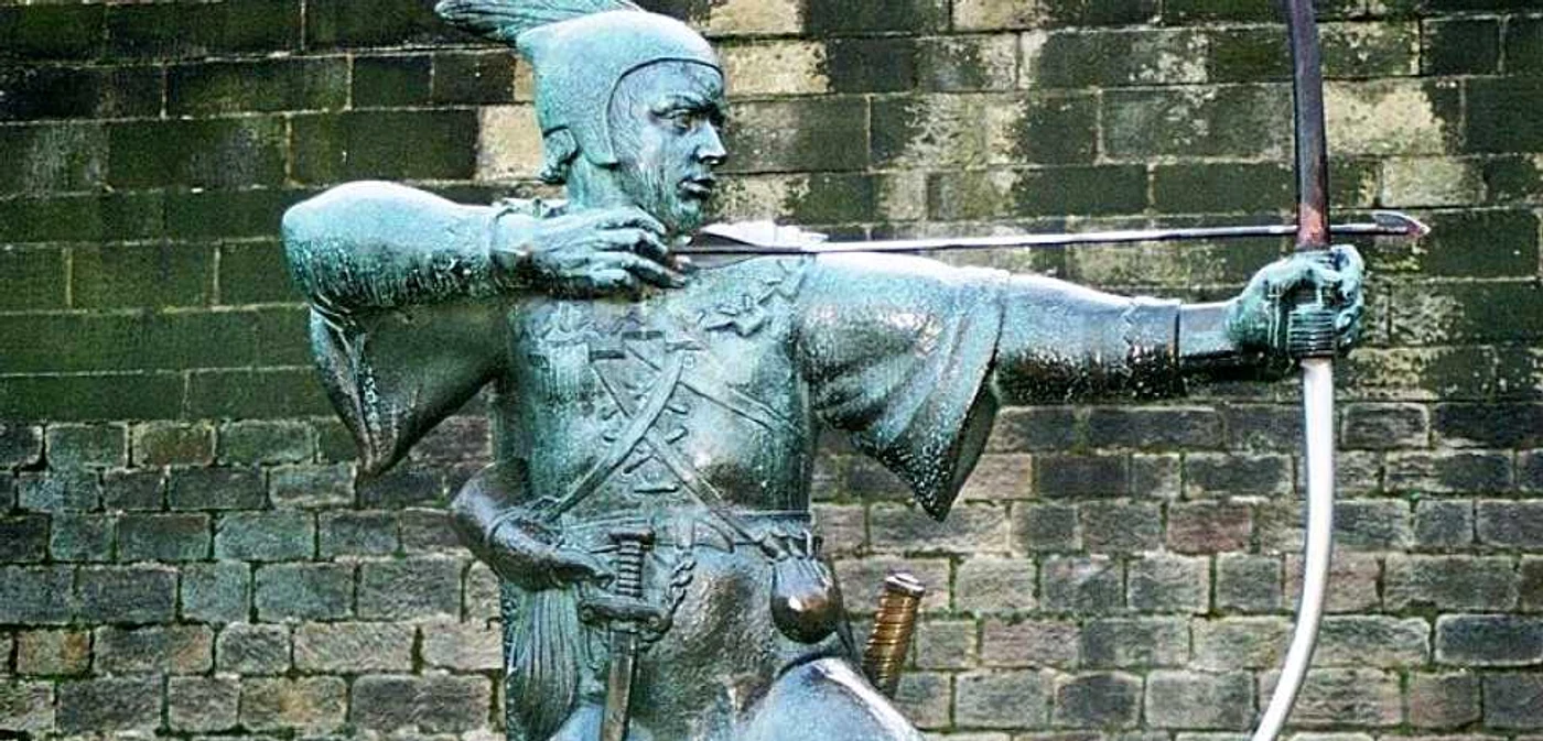 Memorialul Robin Hood, de la Nottingham