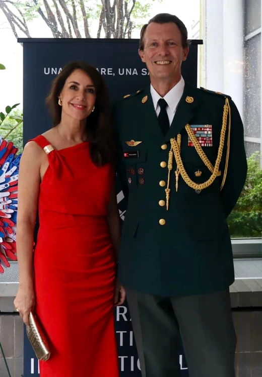 Printul Joachim si Printesa Marie la ambasada daneza de la Washington Casa Regala daneza jpg