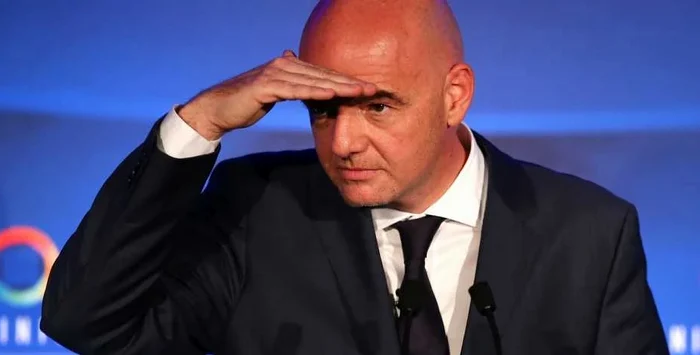 Gianni Infantino, apropiat al lui Trump și al lui Putin. Foto EPA EFE