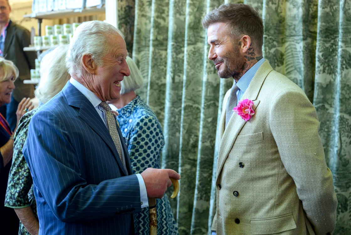 David Beckham și Regele Charles s-au întâlnit pe 19 mai 2025, Profimedia