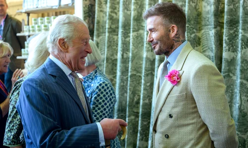 David Beckham și Regele Charles s-au întâlnit pe 19 mai 2025, Profimedia 