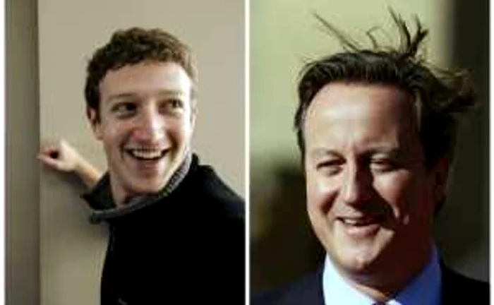Zuckerberg l-a înfuriat pe David Cameron FOTO Reuters