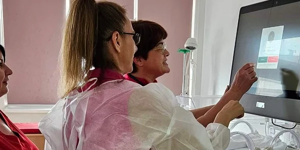Secția de terapie intensivă neonatală din Târgoviște, inclusă în rețeaua națională de telemedicină. FOTO Spital