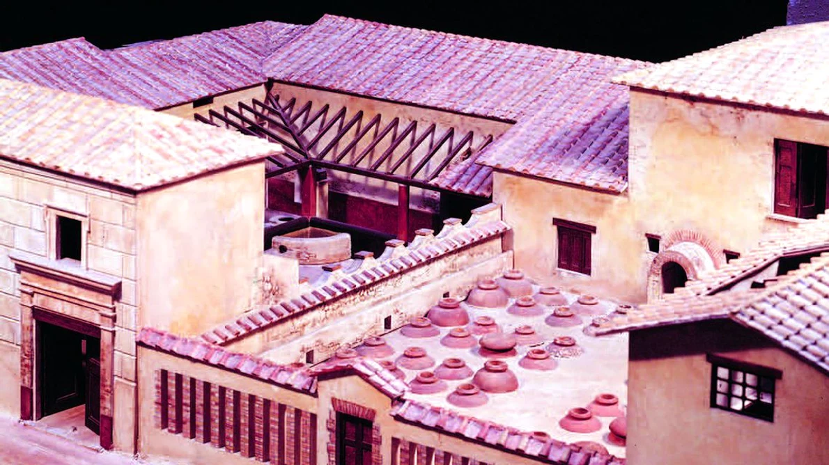Sfârşitul Imperiului Roman  Când vila romană e ocupată de barbari jpeg