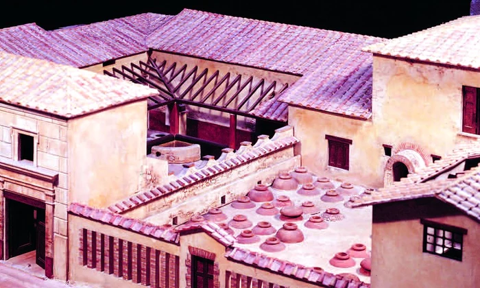 Sfârşitul Imperiului Roman  Când vila romană e ocupată de barbari jpeg