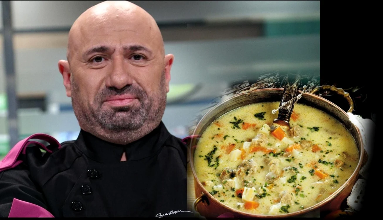 Cât costă ciorba de miel făcută de chef Scărlătescu. FOTO: Colaj Click!