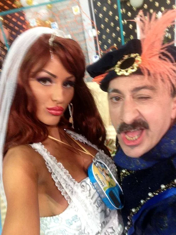 Daniela Crudu s-a deghizat în Bianca Drăguşanu