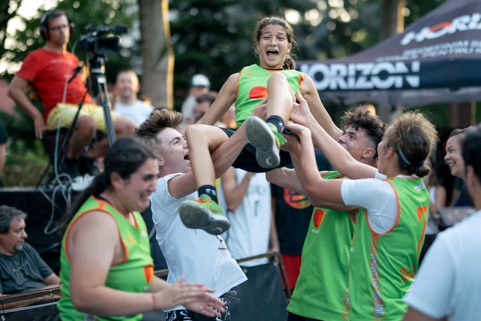 Bucuria campionilor la baschet 3x3