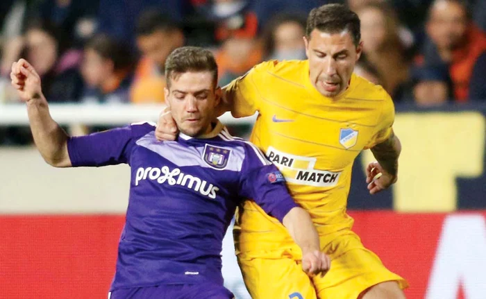 
    Alex Chipciu traversează o perioadă  foarte bună la AnderlechtFoto: EPA  