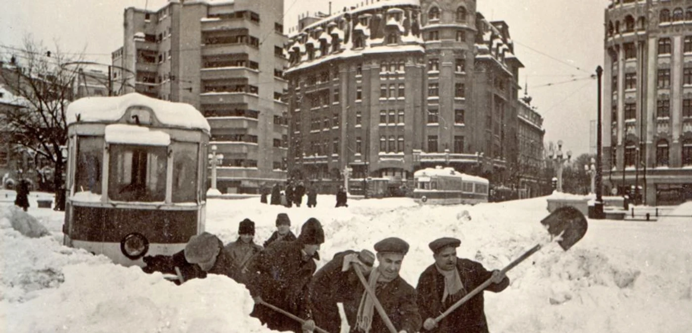 Marele Viscol din 1954 în Bucureşti