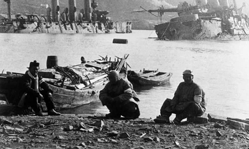 Războiul ruso japonez: jocul războiului naval jpeg