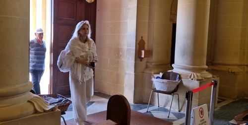 Bianca Brad, la biserica Ta Pinu din Malta
