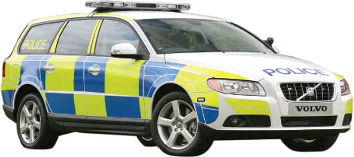 Poliţiştii britanici au primit anul trecut maşini Volvo V70  