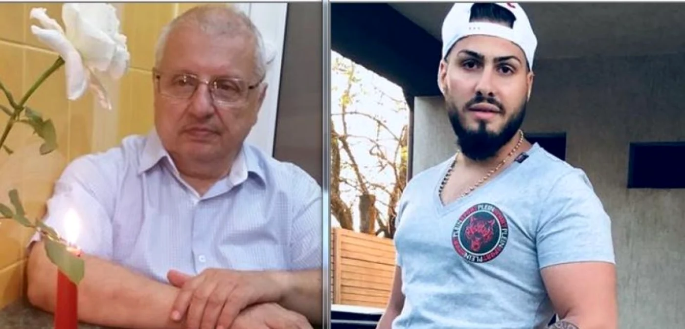Medicul Botezatu şi cel care l-a agresat, Cristi Spaidăr FOTO Facebook