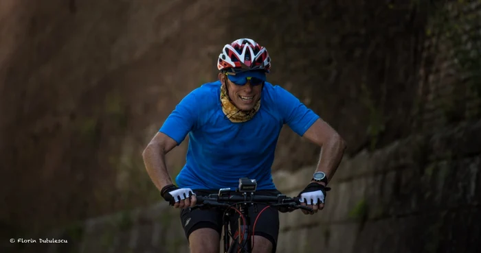 Ben Southall pe bicicleta Alba Iulia
