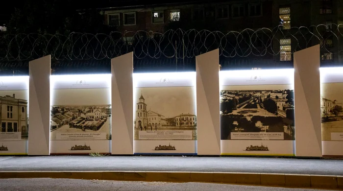 Istoria orașului Tulcea, expusă pe gardul penitenciarului FOTO Primăria Tulcea
