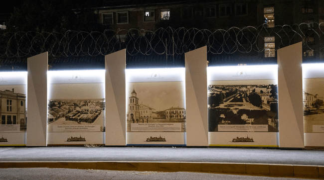 Gardul Penitenciarului Tulcea, transformat într-o inedită galerie de artă